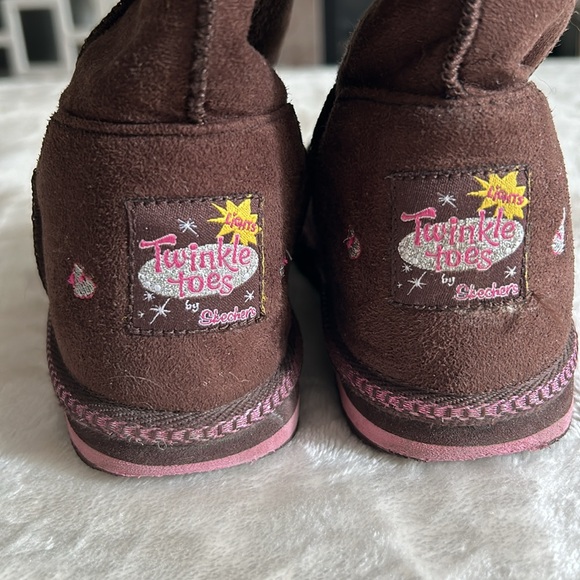 Sketchers Twinkle Toes Light Up Boots Size 1 - Picture 7 of 12